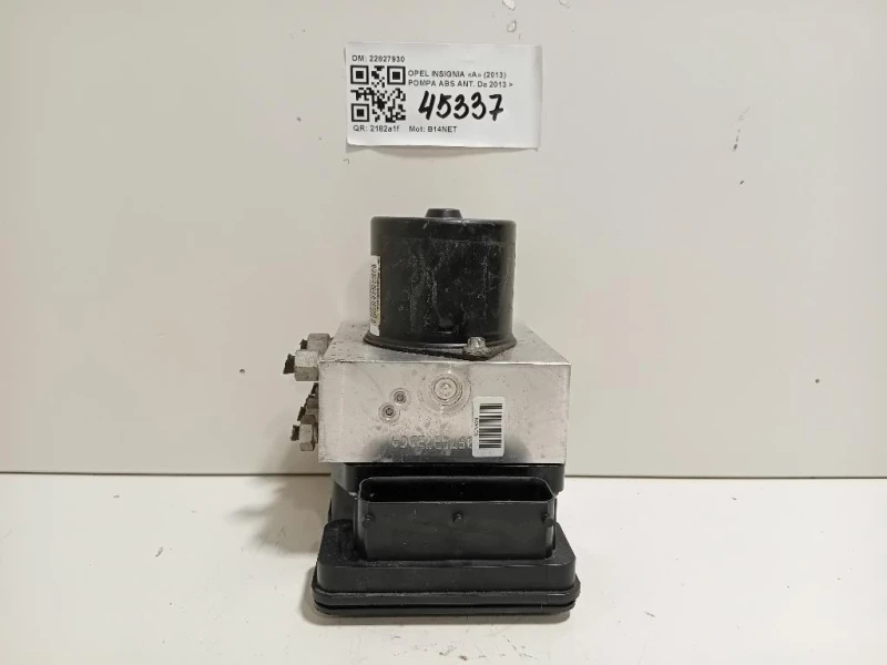 Pompa ABS ANT 22827930 Opel Insignia A 2013