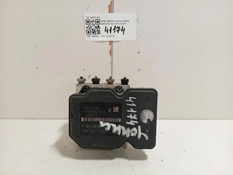 Pompa ABS ANT 95367359 Opel Mokka 2013