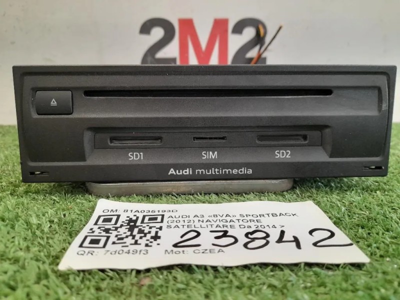 Navigatore Satellitare 81A035193D Audi A3 8VA Sportback 2012