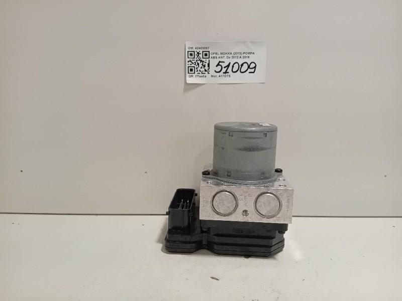 Pompa ABS ANT 42403007 Opel Mokka 2013