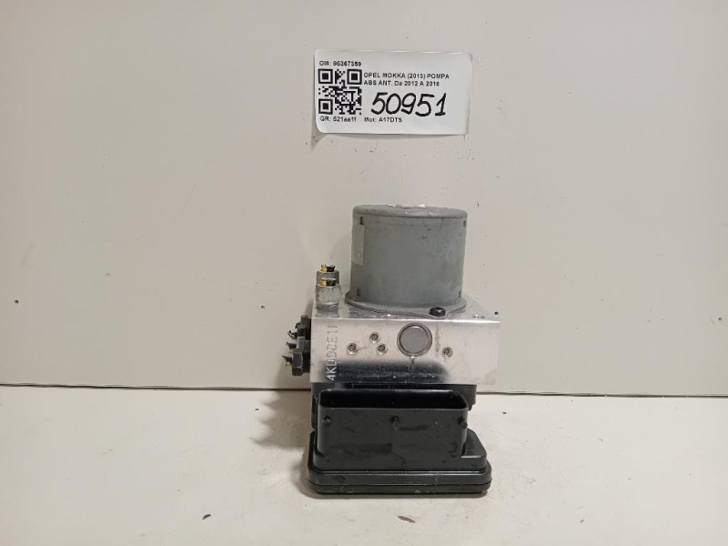 Pompa ABS ANT 95367359 Opel Mokka 2013