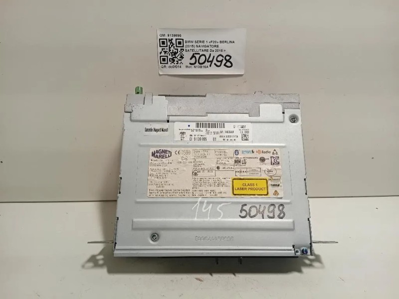 Navigatore Satellitare 9139895 Bmw Serie 1 F20 Berlina 2015
