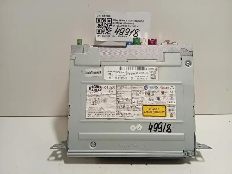 Navigatore Satellitare 8792148 Bmw Serie 1 F20 Berlina 2015