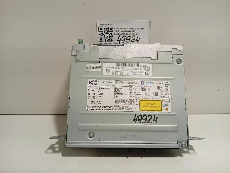 Navigatore Satellitare 8791692 Bmw Serie 5 F10 Berlina 2012
