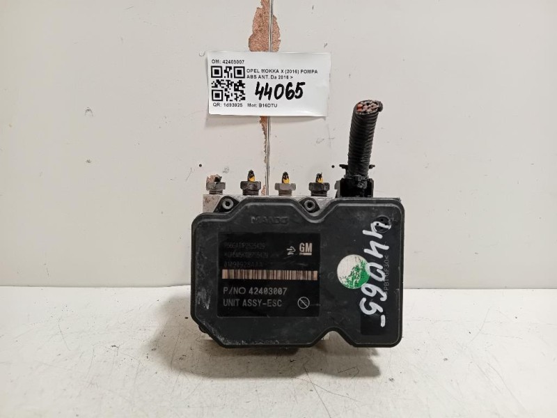 Pompa ABS ANT 42403007 Opel Mokka X 2016