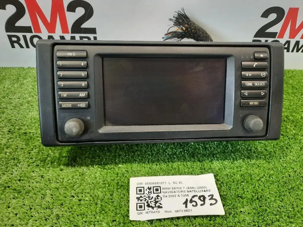 Navigatore Satellitare 65506951071 Bmw Serie 7 E65 2002