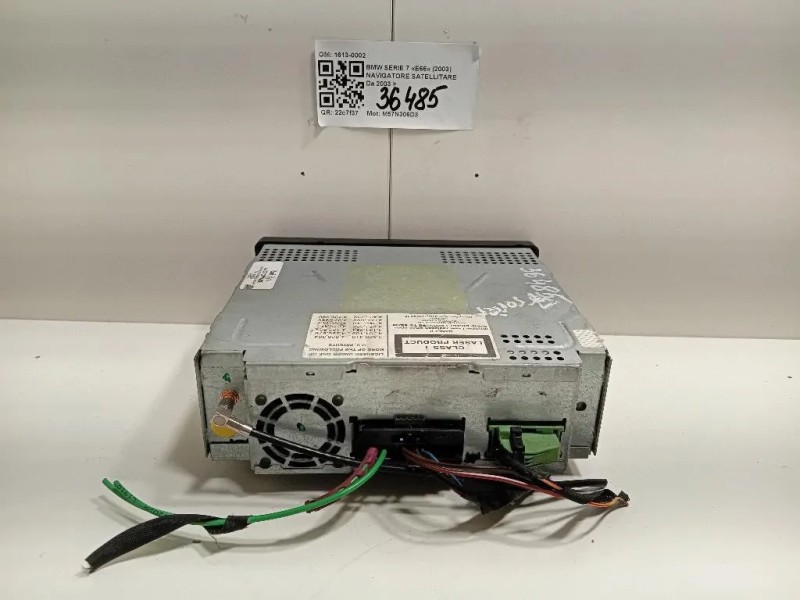 Navigatore Satellitare 1613-0002 Bmw Serie 7 E66 2003 Navigatore Satellitare 1613-0002 Bmw Serie 7 E66 2003