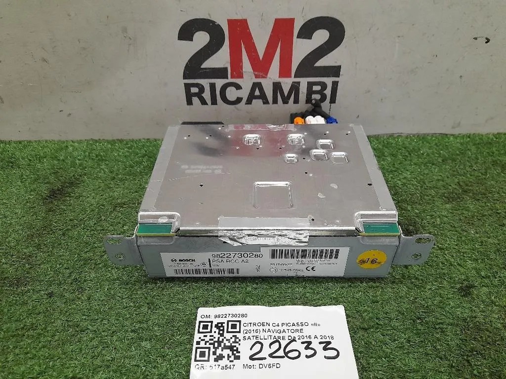Navigatore Satellitare 9822730280 Citroen C4 Grand Picasso II 2016