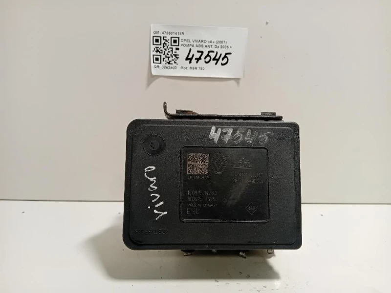 Pompa ABS ANT 476601418R Opel Vivaro A 2007