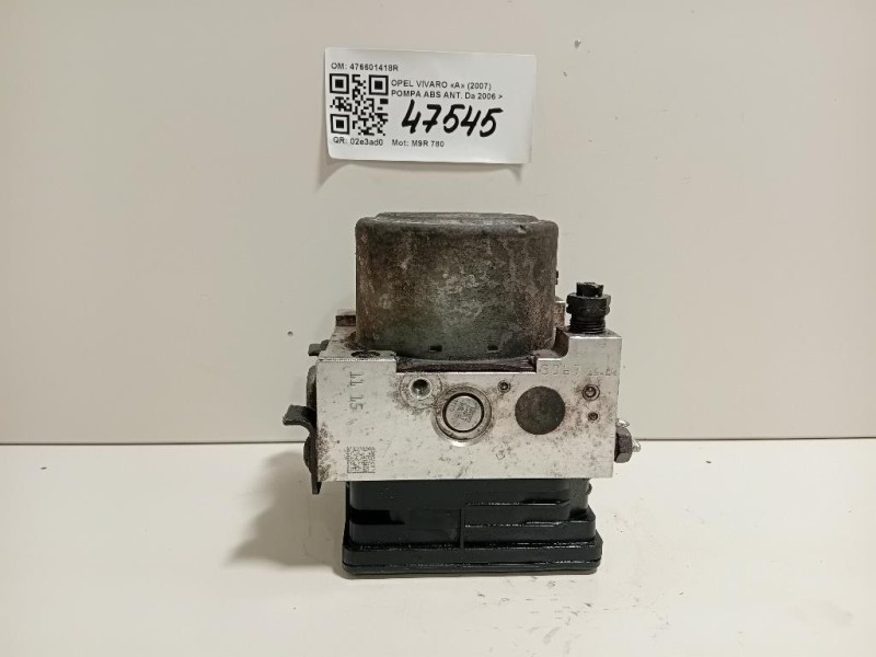 Pompa ABS ANT 476601418R Opel Vivaro A 2007
