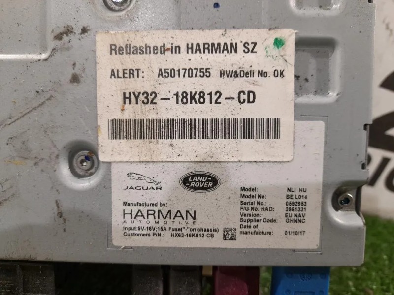 Navigatore Satellitare HY32-18K812-CD Jaguar XE 2015