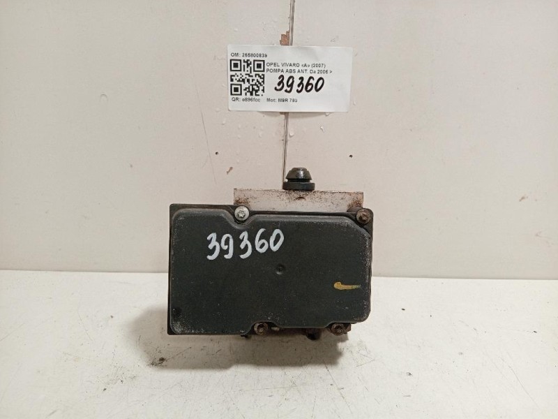 Pompa ABS ANT 265800839 Opel Vivaro A 2007