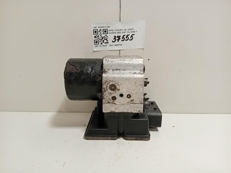 Pompa ABS ANT 8200511146 93857506 54084793B Opel Vivaro A 2007