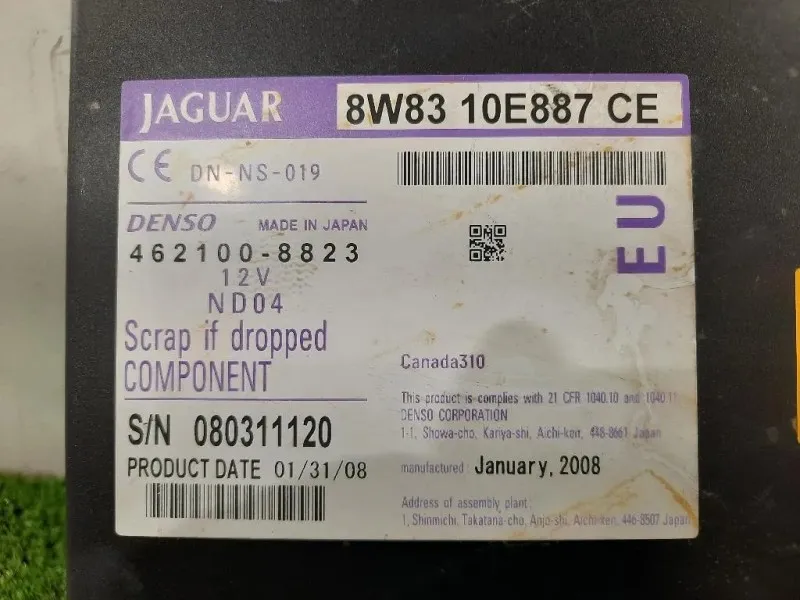 Navigatore Satellitare 8W83 10E887 CE Jaguar XF I 2008