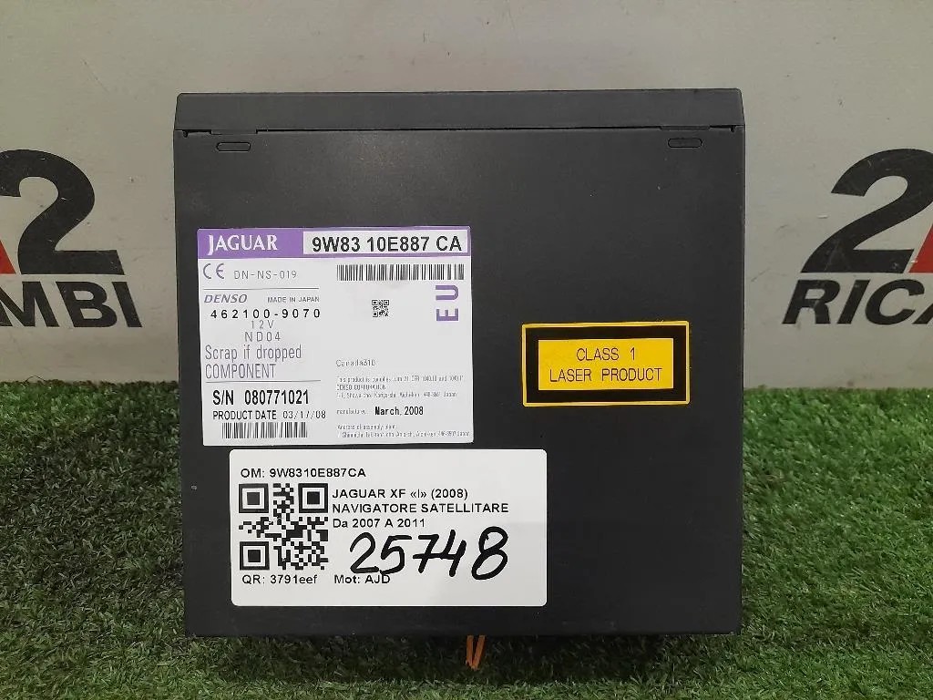 Navigatore Satellitare 9W8310E887CA Jaguar XF I 2008