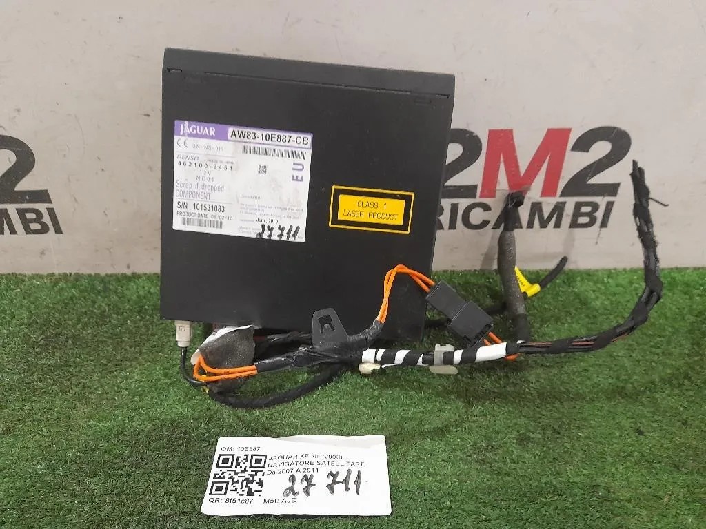 Navigatore Satellitare 10E887 Jaguar XF I 2008