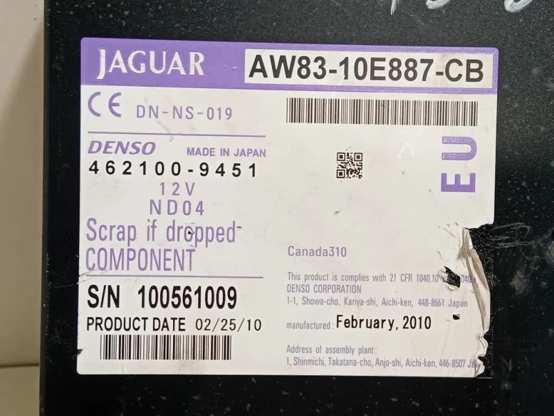 Navigatore Satellitare AW83-10E887-CB Jaguar XF I 2008