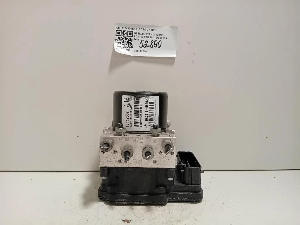 Pompa ABS ANT 113412552 Opel Zafira C 2012