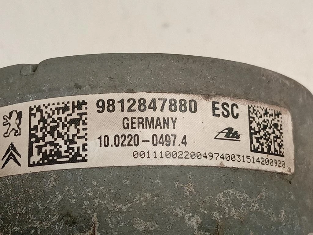 Pompa ABS ANT 9812847880 Peugeot 2008 I 2013