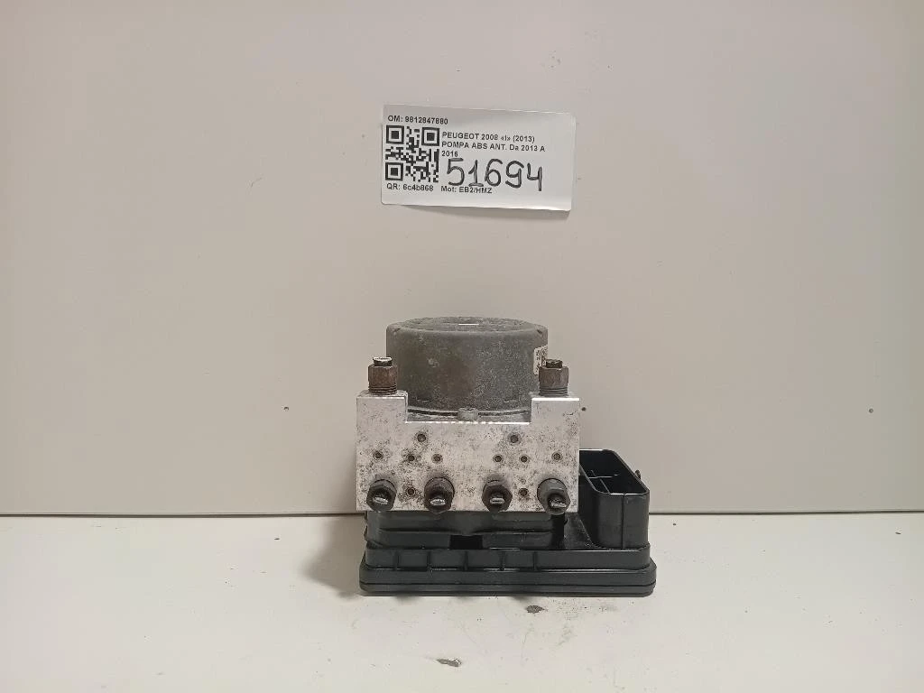 Pompa ABS ANT 9812847880 Peugeot 2008 I 2013