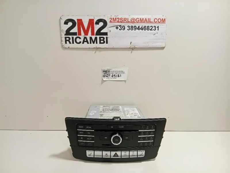 Navigatore Satellitare A 1669009519 Mercedes Classe GLE W166 2015