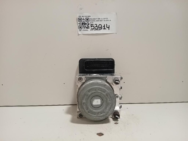 Pompa ABS ANT 9817031680 Peugeot 208 I 2012