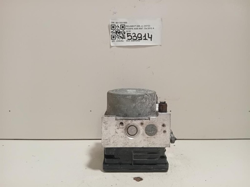 Pompa ABS ANT 9817031680 Peugeot 208 I 2012