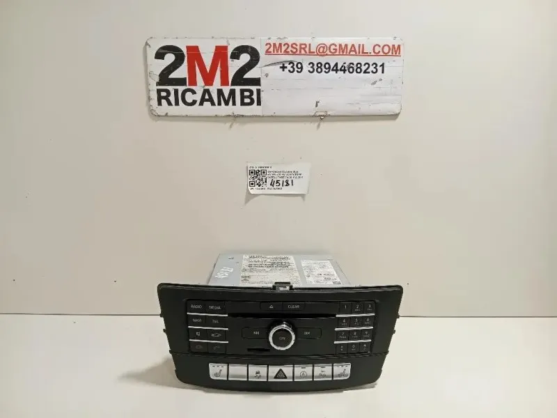 Navigatore Satellitare A 1669009519 Mercedes Classe GLE W166 2015