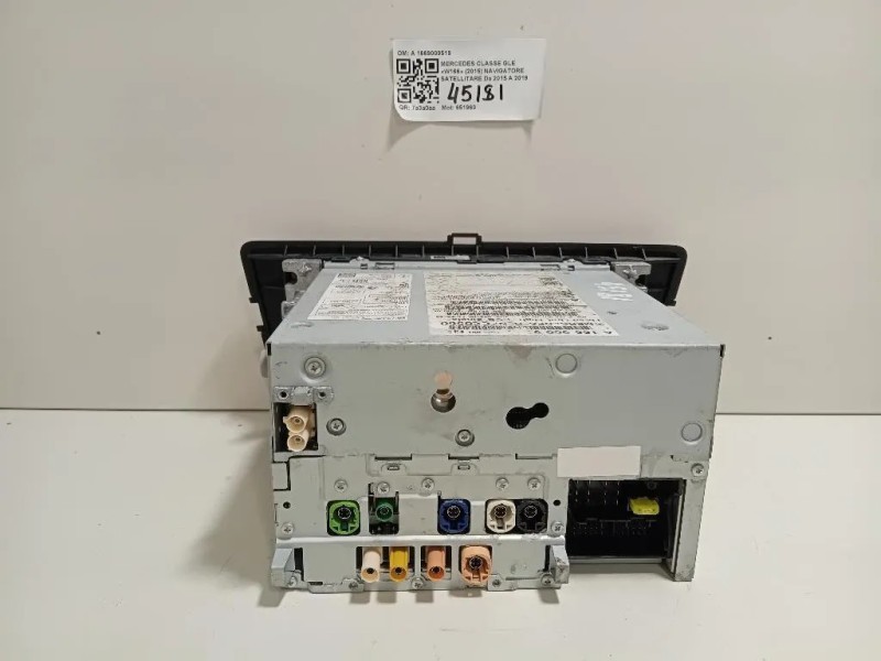 Navigatore Satellitare A 1669009519 Mercedes Classe GLE W166 2015