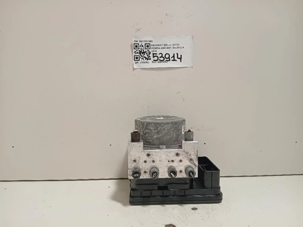 Pompa ABS ANT 9817031680 Peugeot 208 I 2012