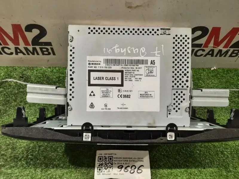 Navigatore Satellitare 259154ET1A Nissan Qashqai II 2014