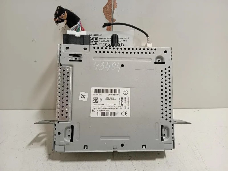 Navigatore Satellitare A4539006502 Smart Forfour 453 2015