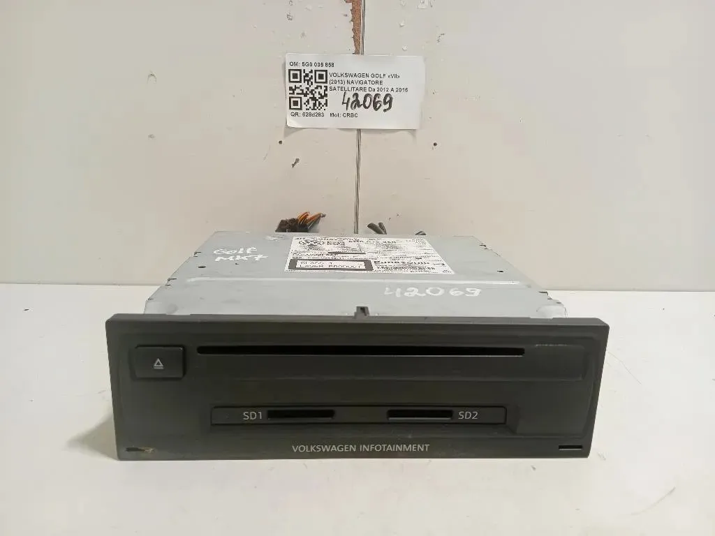 Navigatore Satellitare 5G0 035 858 5G0035858 Volkswagen GOLF VII 2013