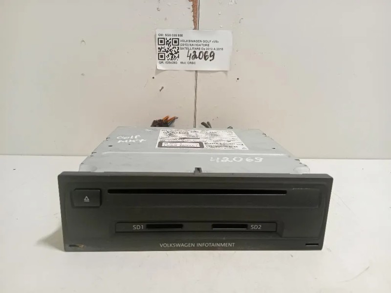 Navigatore Satellitare 5G0 035 858 5G0035858 Volkswagen GOLF VII 2013