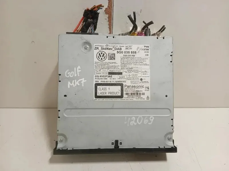 Navigatore Satellitare 5G0 035 858 5G0035858 Volkswagen GOLF VII 2013