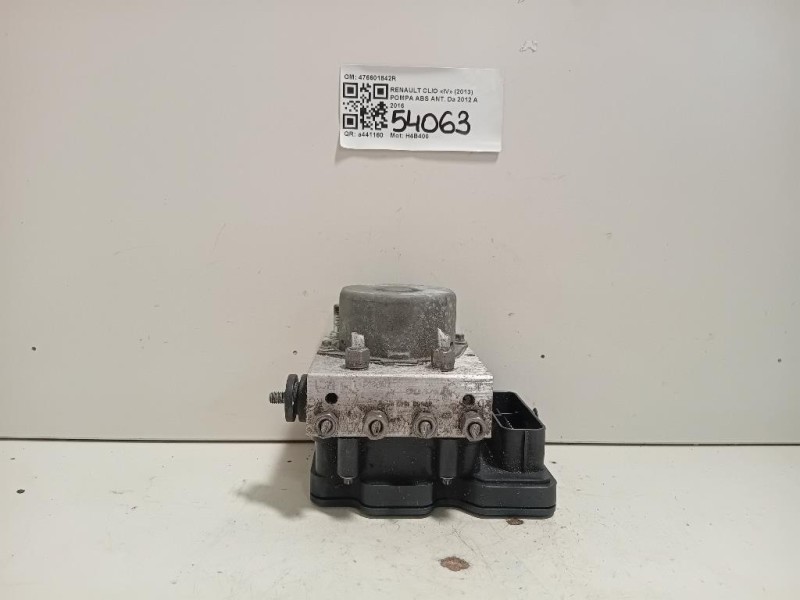 Pompa ABS ANT 476601842R 2265106455 0265956527 Renault CLIO IV 2013