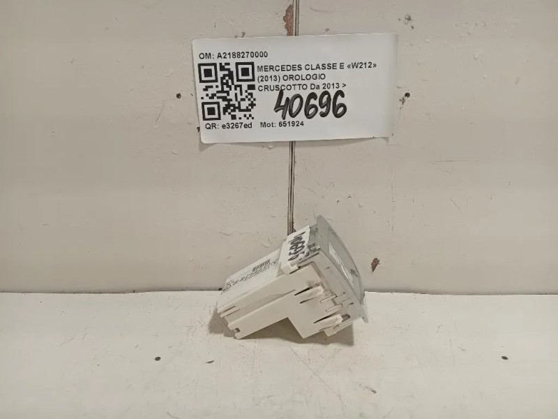 Orologio Cruscotto A2188270000 Mercedes Classe E W212 2013
