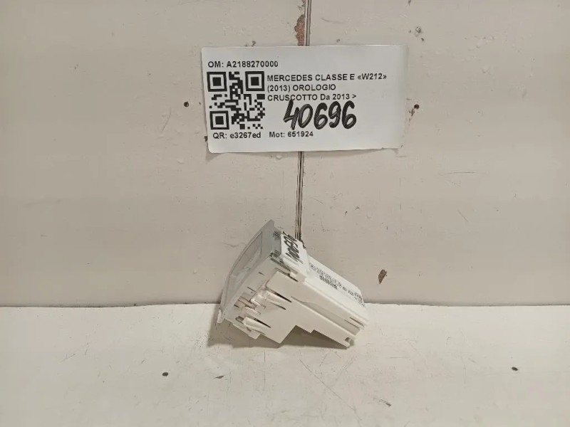 Orologio Cruscotto A2188270000 Mercedes Classe E W212 2013