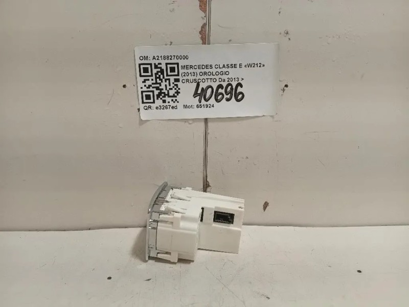 Orologio Cruscotto A2188270000 Mercedes Classe E W212 2013