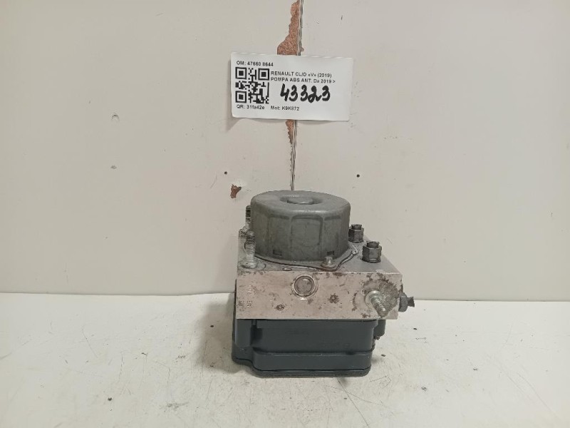 Pompa ABS ANT 47660 8644 Renault CLIO V 2019