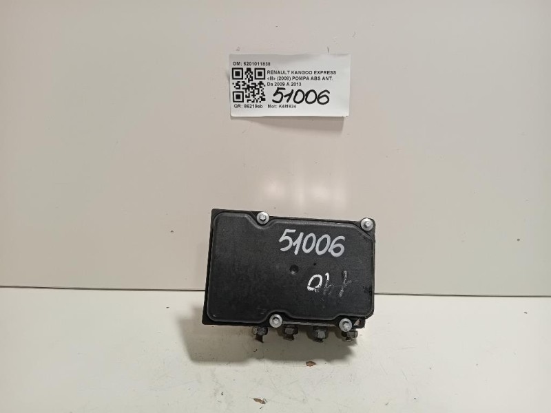 Pompa ABS ANT 8201011838 Renault Kangoo Express III 2008