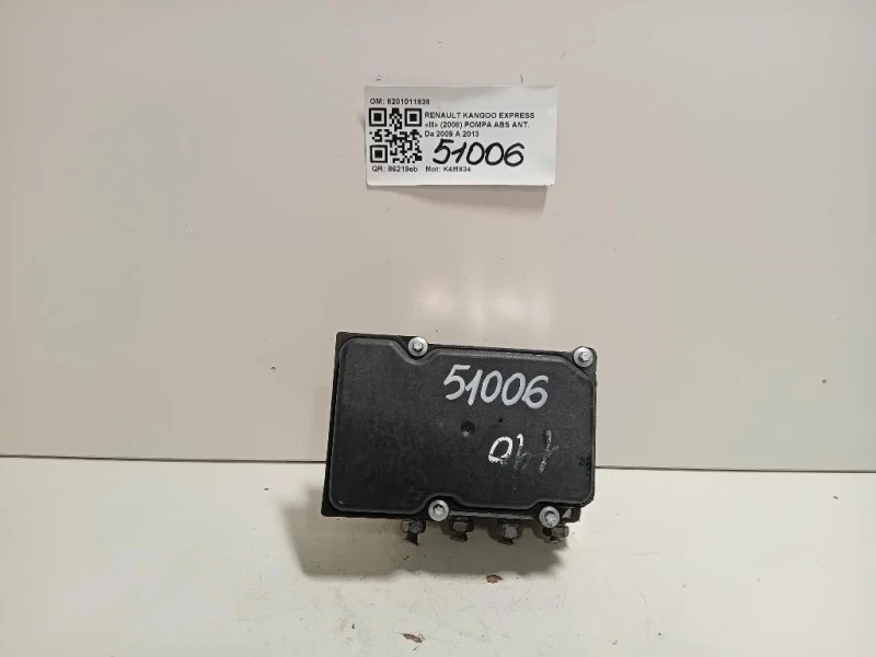 Pompa ABS ANT 8201011838 Renault Kangoo Express III 2008