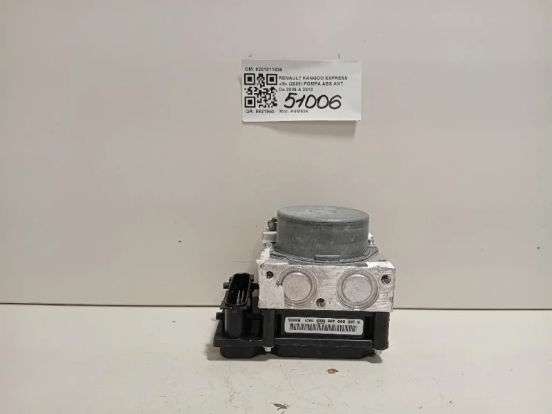 Pompa ABS ANT 8201011838 Renault Kangoo Express III 2008