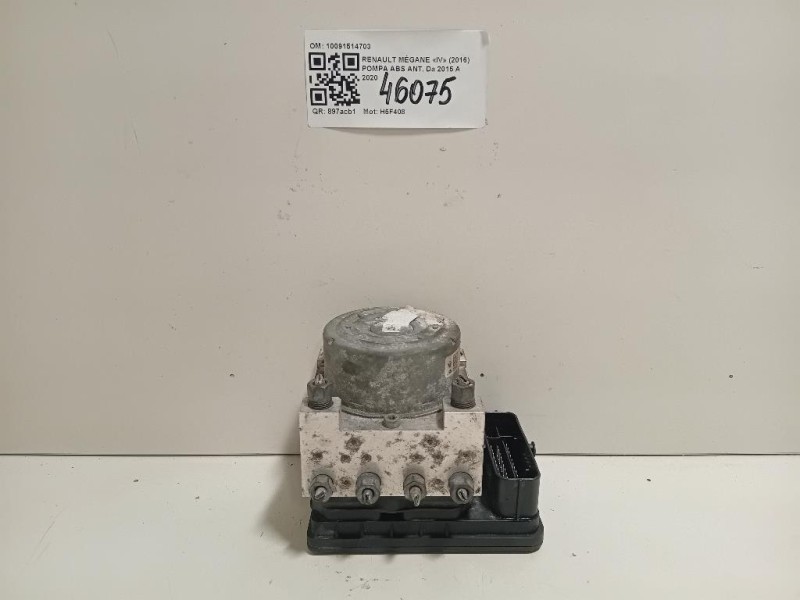 Pompa ABS ANT 10091514703 Renault Mégane IV 2016