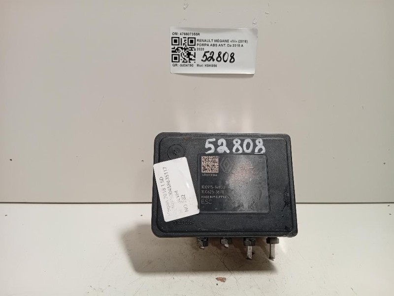 Pompa ABS ANT 476607355R Renault Mégane IV 2016
