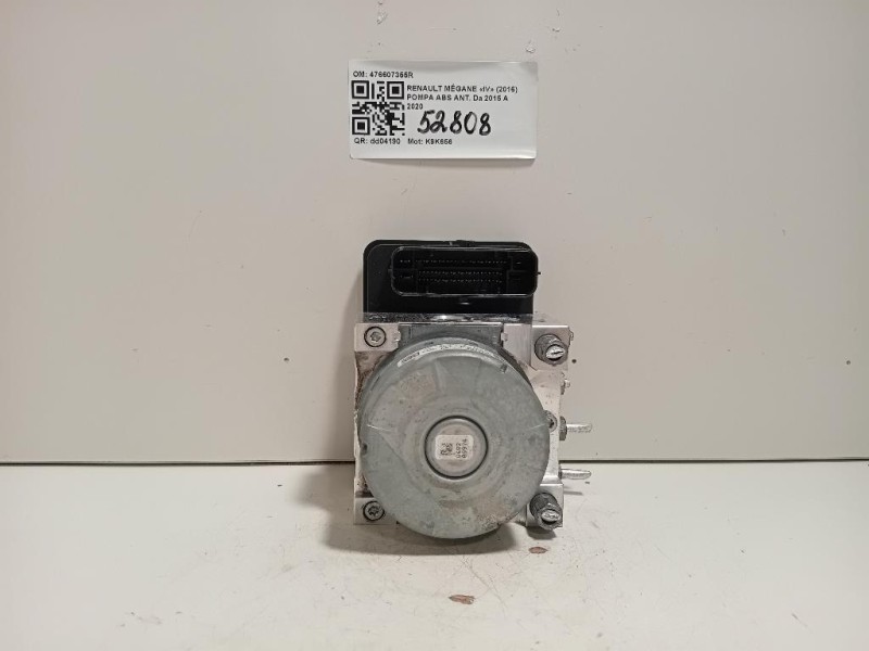 Pompa ABS ANT 476607355R Renault Mégane IV 2016