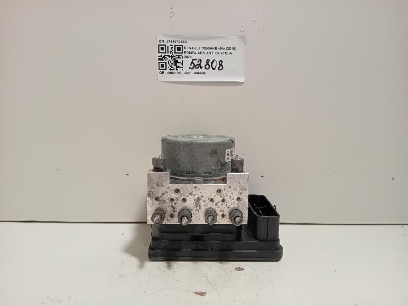Pompa ABS ANT 476607355R Renault Mégane IV 2016