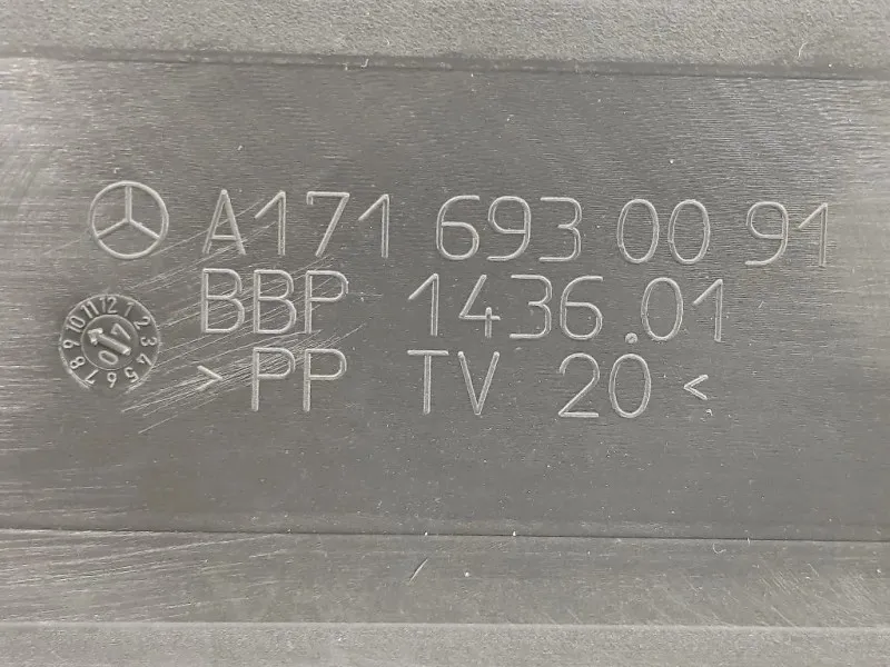 Pannello Copertura Portello POST A1716930091 Mercedes Classe SLK R171 2004