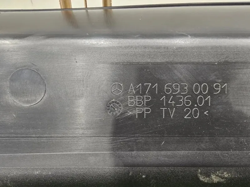 Pannello Copertura Portello POST A1716930091 COPERTURA BAULE Mercedes Classe SLK R171 2008