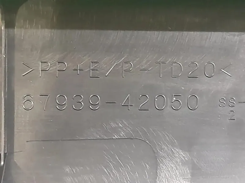 Pannello Copertura Portello POST 6793942050 Toyota RAV 4 V 2018